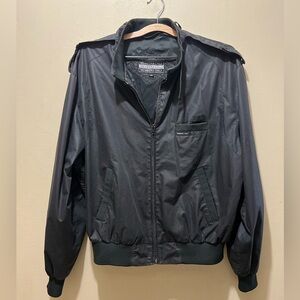 Vintage Members Only Black Bomber Jacket
Men’s Size 44